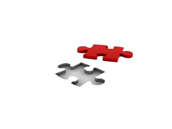Figura di puzzle — Foto Stock