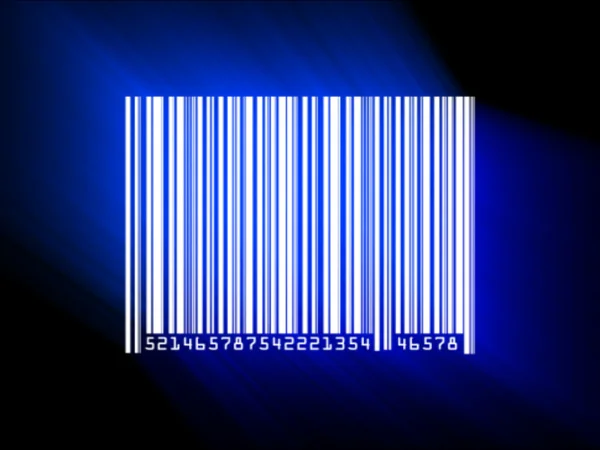Barcode inceden inceye gözden geçirmek — Stok fotoğraf
