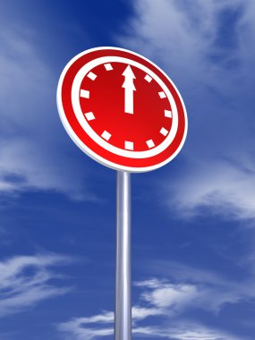 trafik için saat işareti