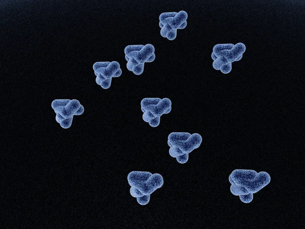 Mavi hücreler — Stok fotoğraf
