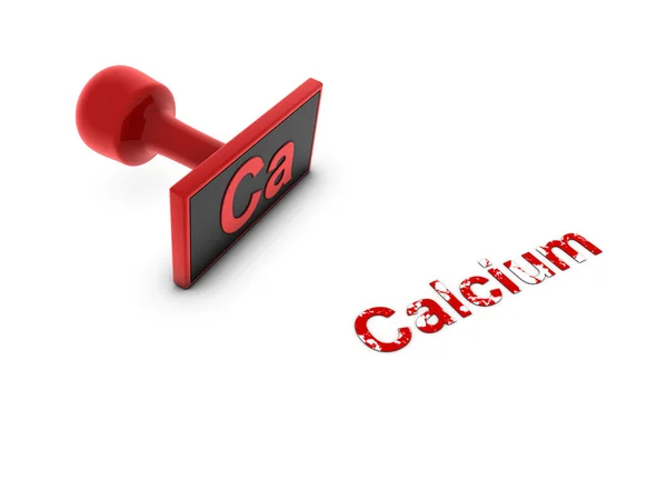 Calcium stamp — Stock Photo, Image