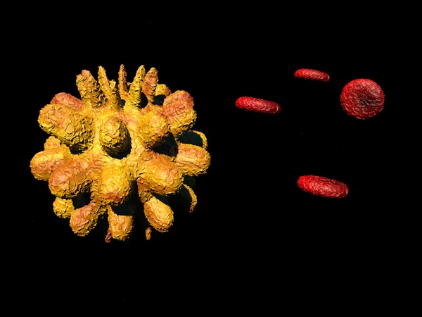 Раковые бактерии — стоковое фото