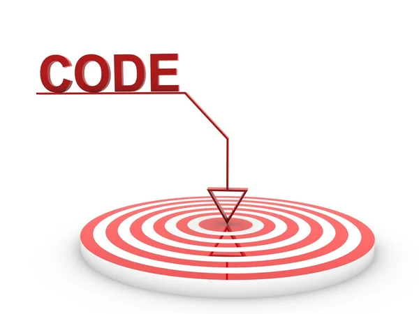 Code- 3d image — Stock Photo, Image