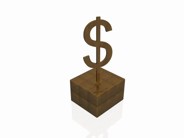 Business background dollar — Stock Photo, Image