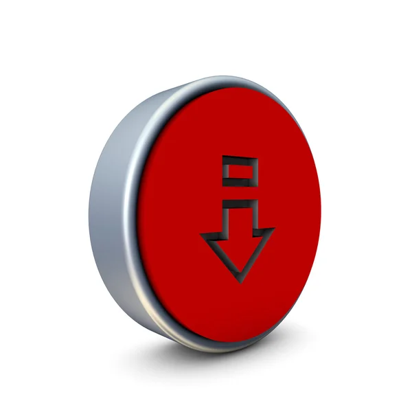 Кнопка загрузки — стоковое фото