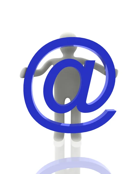 E-posta işareti — Stok fotoğraf