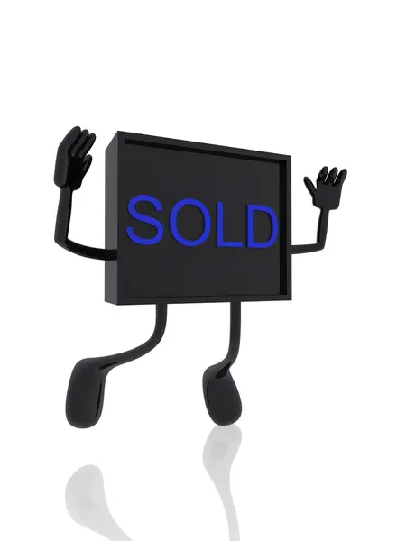 Sold banner — Stock Photo, Image