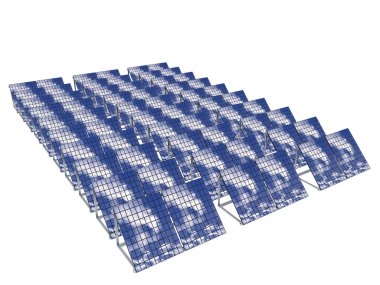 3D güneş panelleri