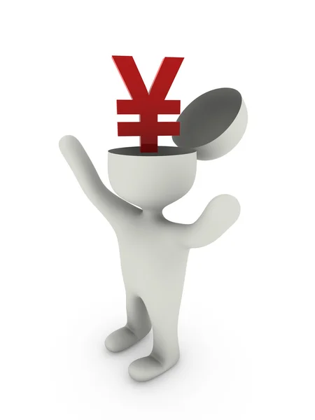 Ikona jena — Zdjęcie stockowe