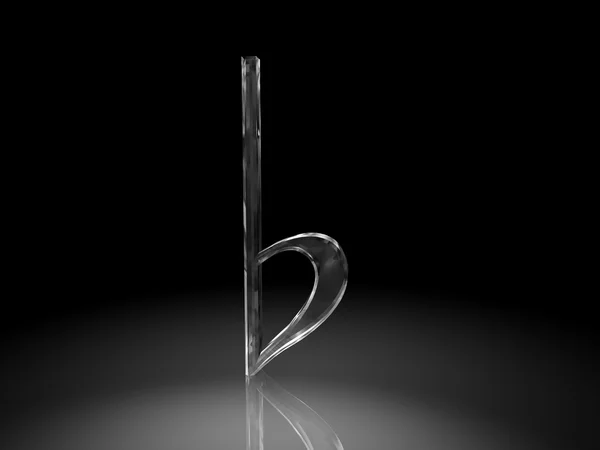 3d musical note — Stock Photo, Image