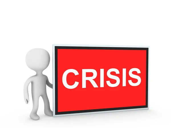 Panel de crisis —  Fotos de Stock