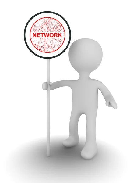 Network banner — Stock Photo, Image