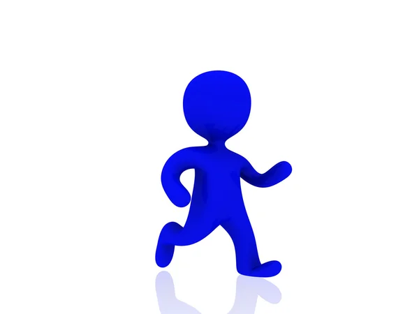 Běžící osoba — Stock fotografie