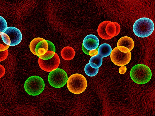 Kolory komórek — Zdjęcie stockowe