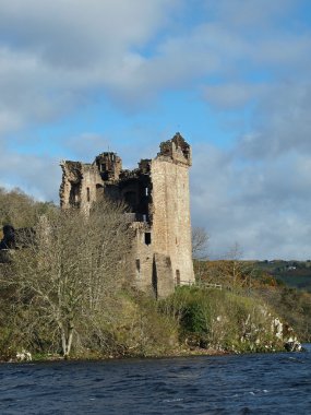 Urquhart castle, İskoçya.