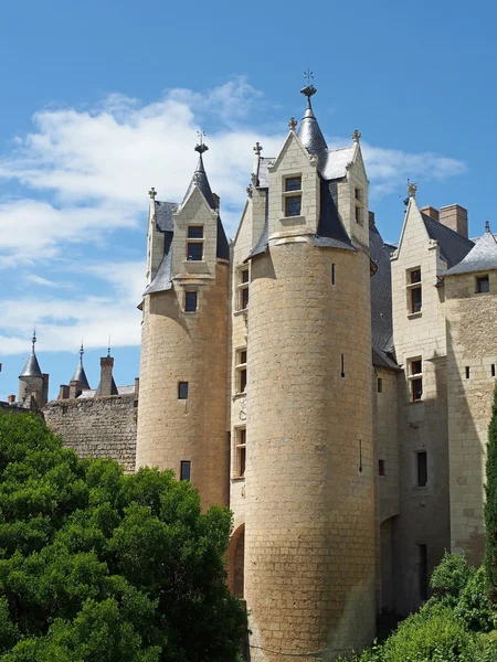 Montreuil bellay zamek, Francja. — Zdjęcie stockowe
