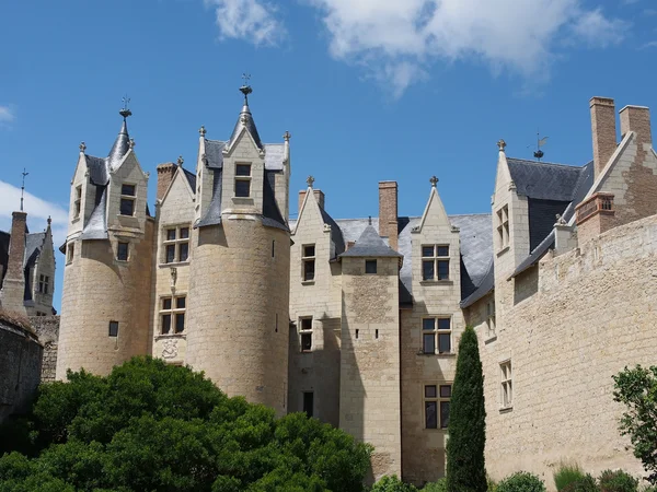 Montreuil bellay hrad, Francie. Royalty Free Stock Obrázky