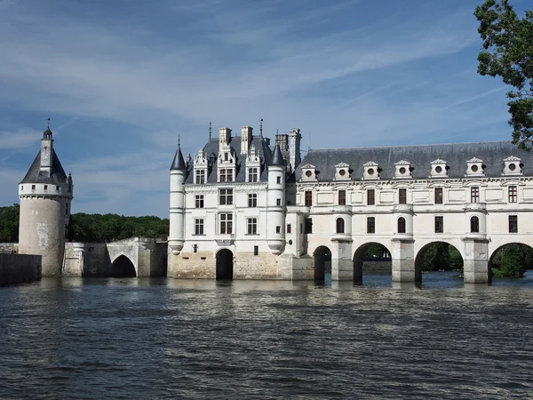 Das chateau de chenonceau. Loiretal. Frankreich — Stockfoto