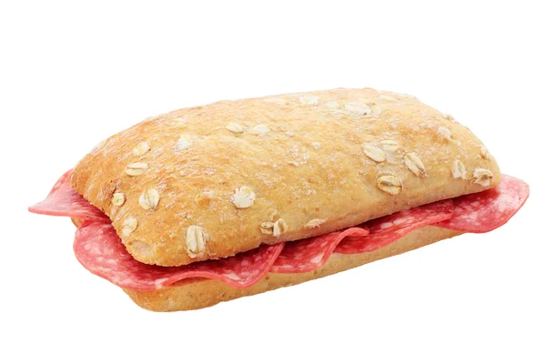 意大利腊肠三明治 — 图库照片