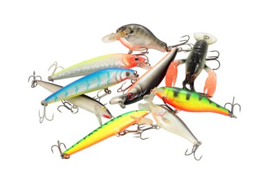 Artificial lures clipart