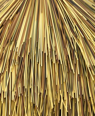 Multi renk bambu kamışı