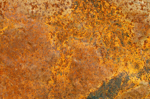 Copper rust background