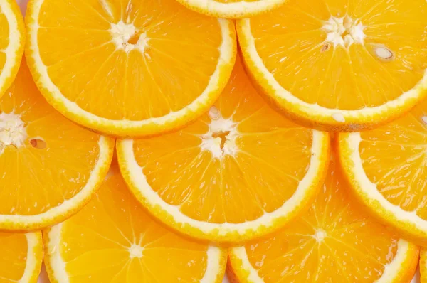 stock image Sliced oranges background