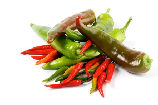 Aranjamentul ardeilor chili — Fotografie, imagine de stoc