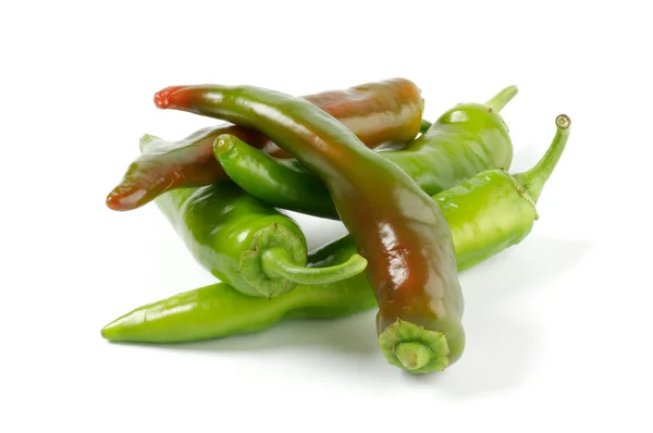 Green Chili peppers — Stock Photo, Image