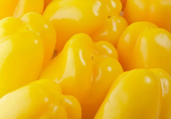 Gelber Paprika Hintergrund — Stockfoto