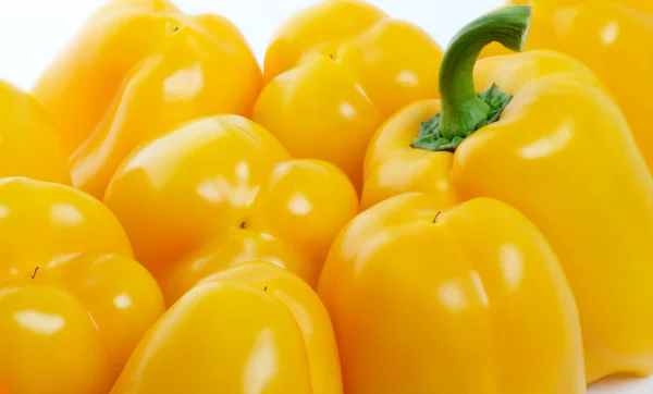Žluté papriky — Stock fotografie