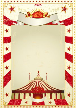 Used poster circus clipart