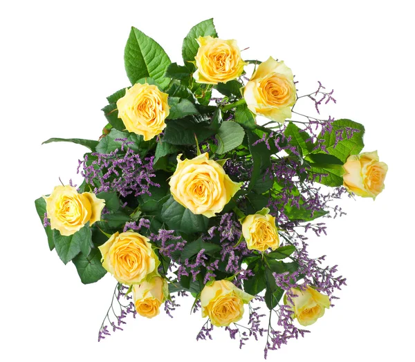 Букет жёлтых роз — стоковое фото
