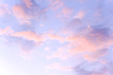 Beautiful sky and clouds clipart