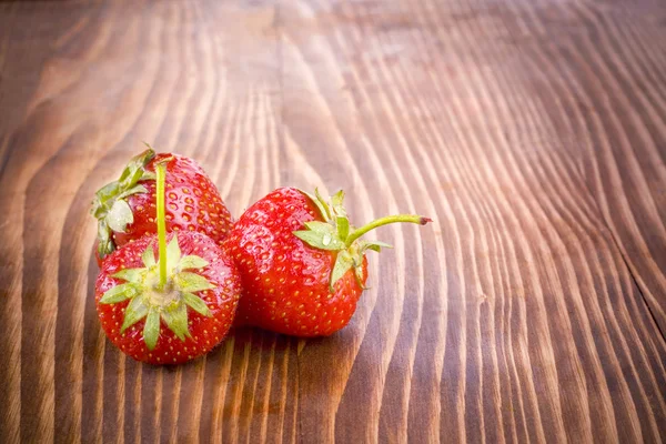 美味成熟的草莓 — 图库照片