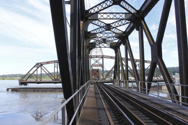Otwarty mostu — Zdjęcie stockowe