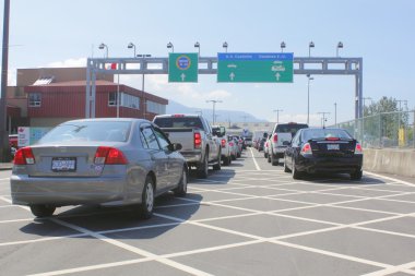 Sumas, Washington Border Crossing clipart