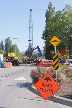 Road Closure clipart