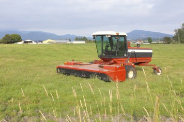 Swather or Windrower clipart