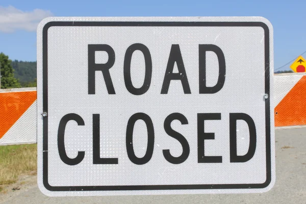 stock image Road Closed Sign