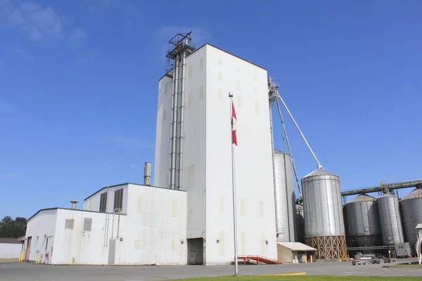 Boerderij feed fabriek — Stockfoto