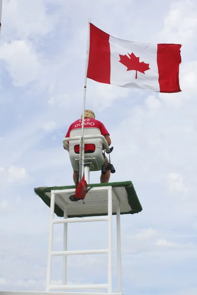 Guardia de vida canadiense — Foto de Stock