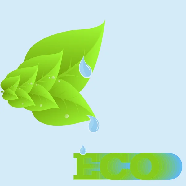 Eco Friendly — Stock Vector