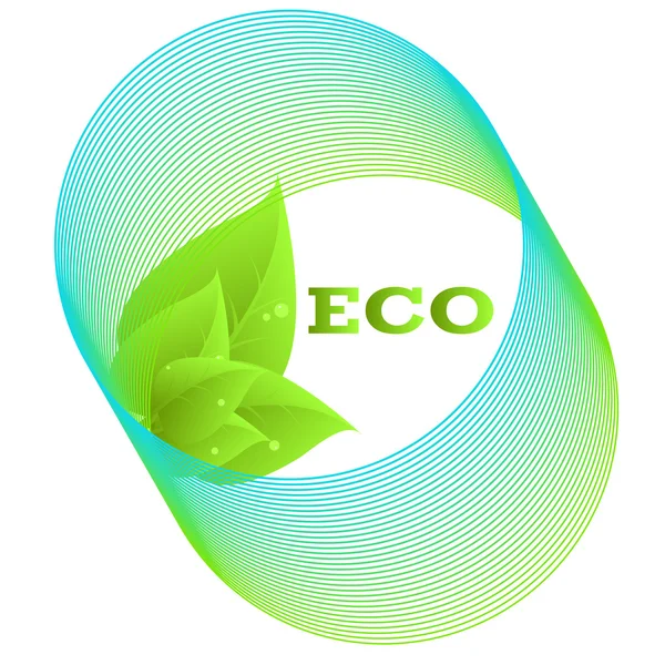 Eco Icon — Stock Vector