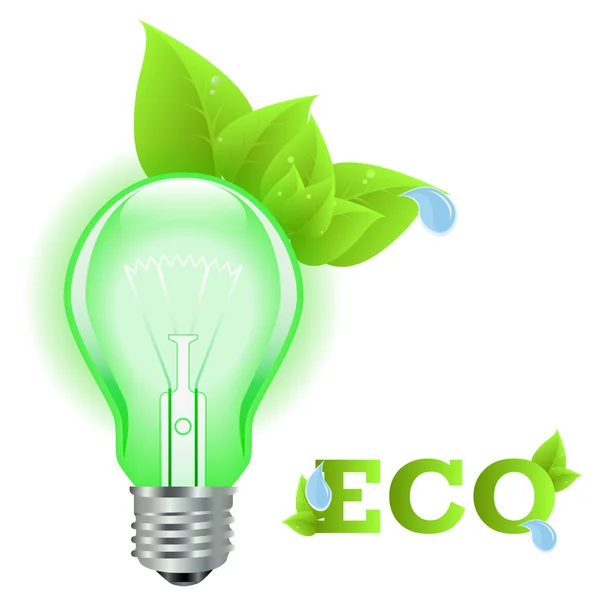 Eco Icon — Stock Vector
