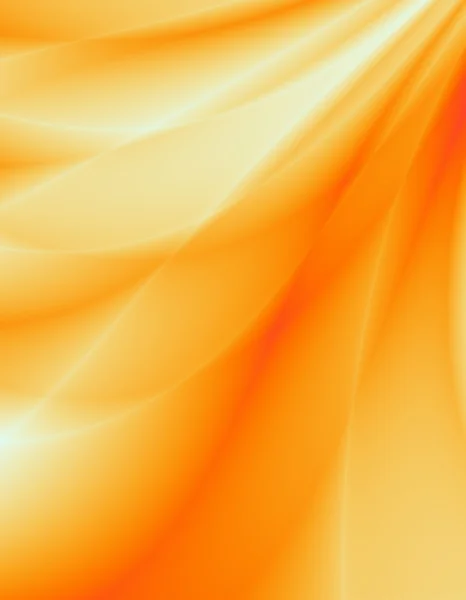 オレンジの波パターン — ストック写真