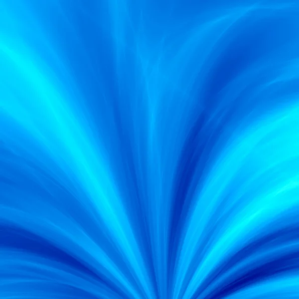 青の流れ抽象的なデザイン — ストック写真