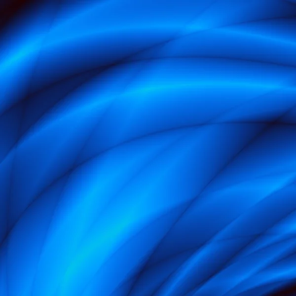 Хвилястий синій дизайн шпалер — стокове фото