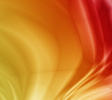 Wave orange background