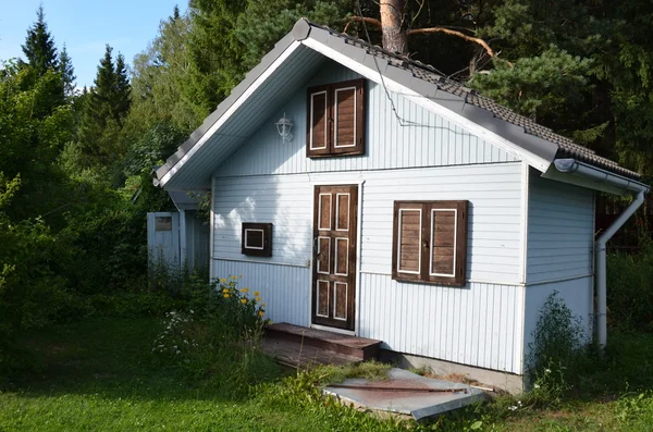 Sauna al loro cottage estivo in periferia — Foto Stock